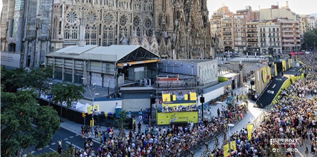 Presentazione Tour de France 2026, Barcellona, Tom Pidcock, Sagrada Familia