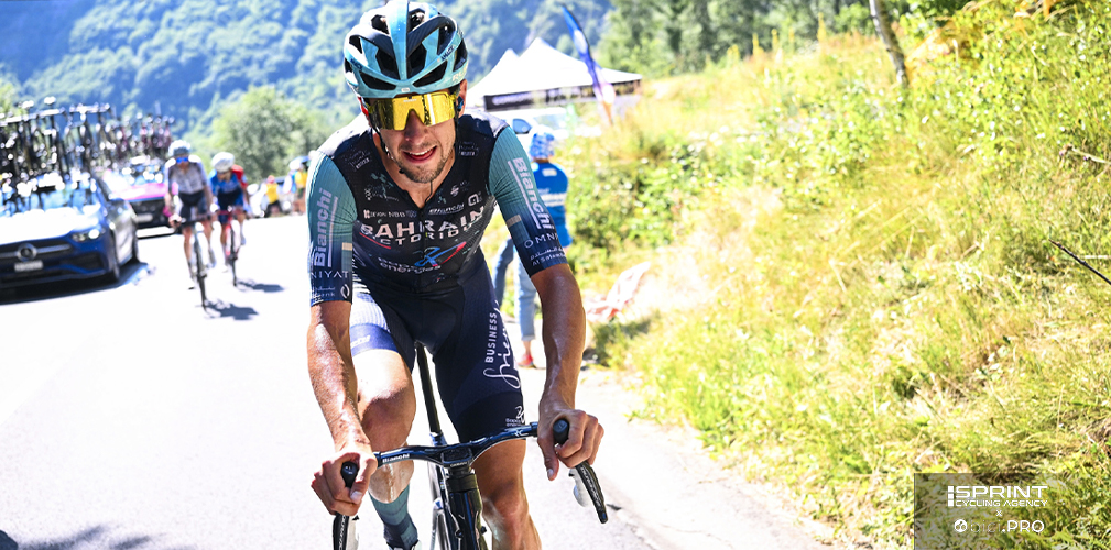 Antonio Tiberi, Tour de France, Bahrain Victorious, Alpe d'Huez