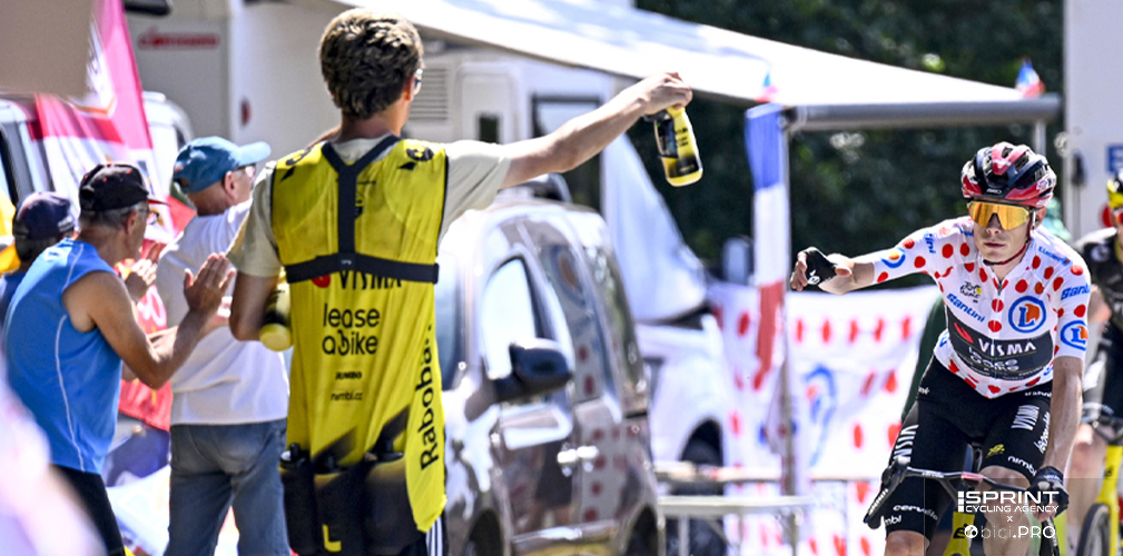 Tour de France 2026, Visma Lease a Bike, Jonas Vingegaard, borraccia, rifornimento