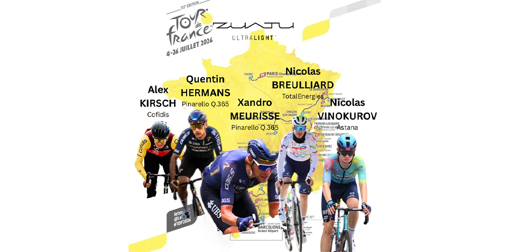 Zuatu, scarpe, Tour de France