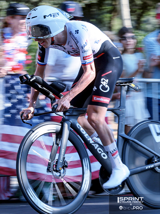 TTT Barcellona, Pogacar