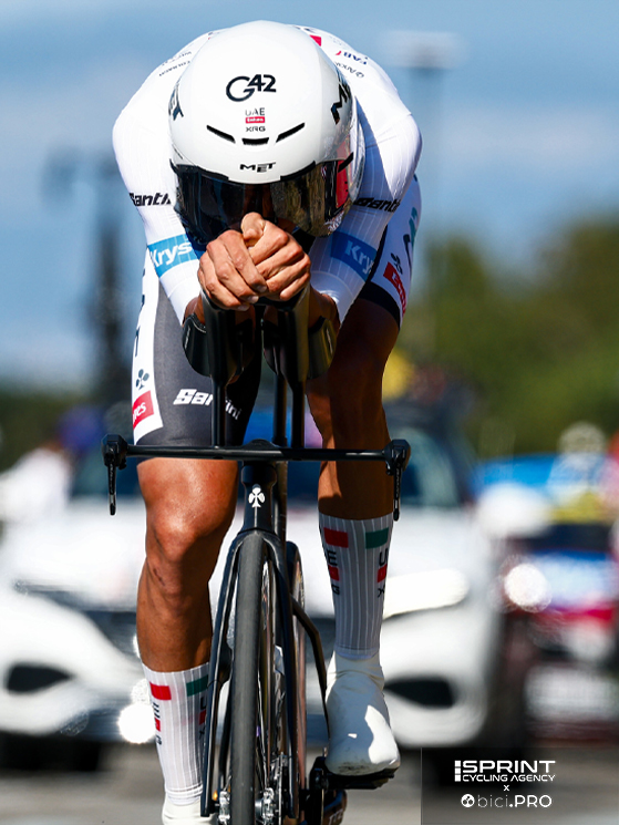 Isaac Del Toro, UAE Team Emirates, cronometro, tappa 16