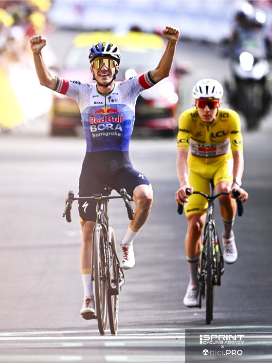 Remco Evenepoel, Tour de France 2026, vittoria, Plateau de Solaison