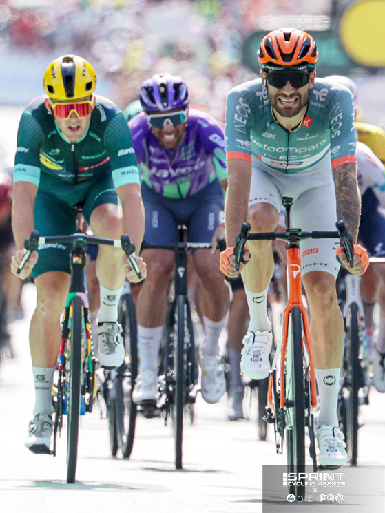 Tour de France, tappa 9, Filippo Ganna, Mads Pedersen
