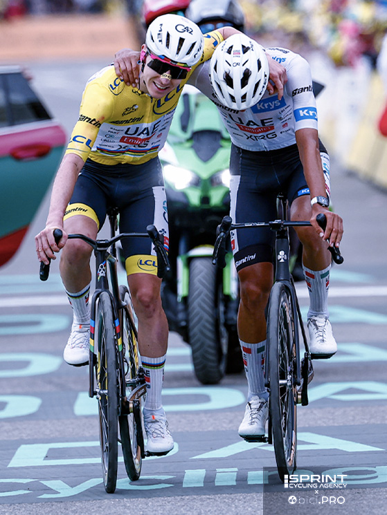 Tour de France 2026, Tadej Pogacar, Isaac Del Toro, maglia gialla, maglia bianca, Alpe d'Huez, tappa 20