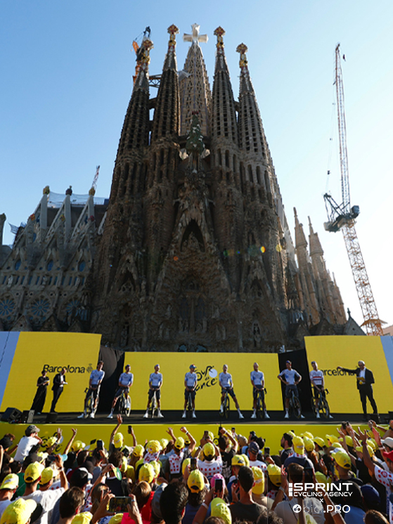 Presentazione Tour de France 2026, Barcellona, Tom Pidcock