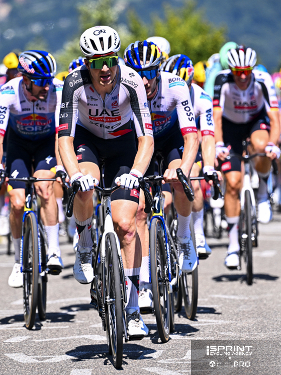 UAE Team Emirates, Tour de France, tappa 19
