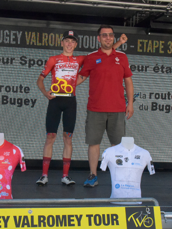Ain Burgey Valromey Tour 2026, Vangi Sama Ricambi Il Pirata, Aitor Martinez e Matteo Berti (foto Aurora Bandinelli)