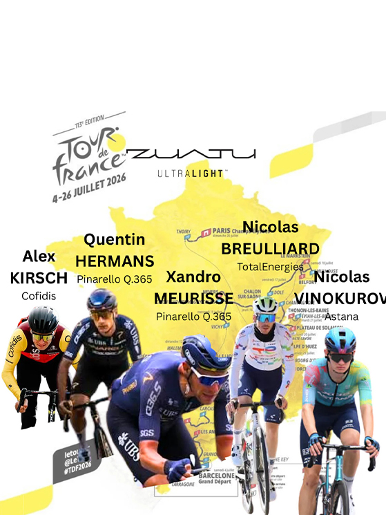 Zuatu, scarpe, Tour de France