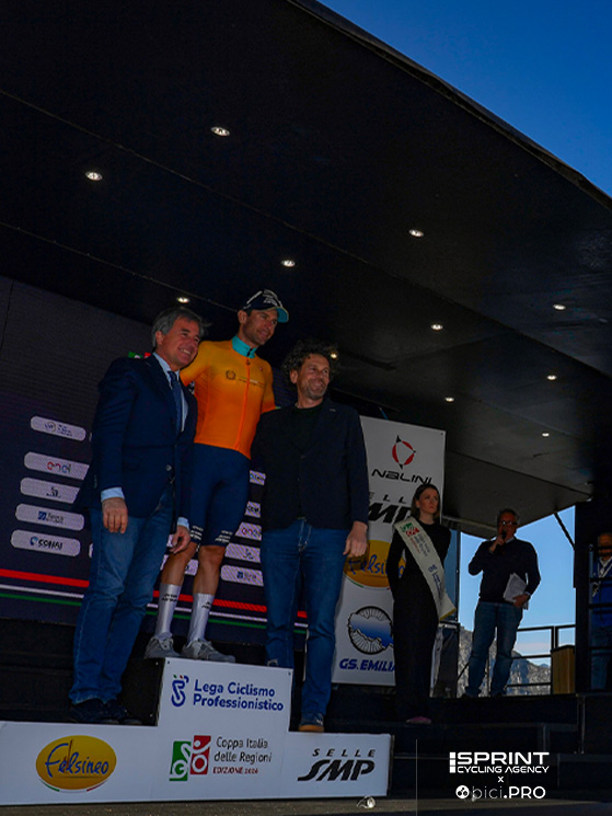 Dopo la terza tappa della Coppi e Bartali, la maglia arancione è andata a Ulissi