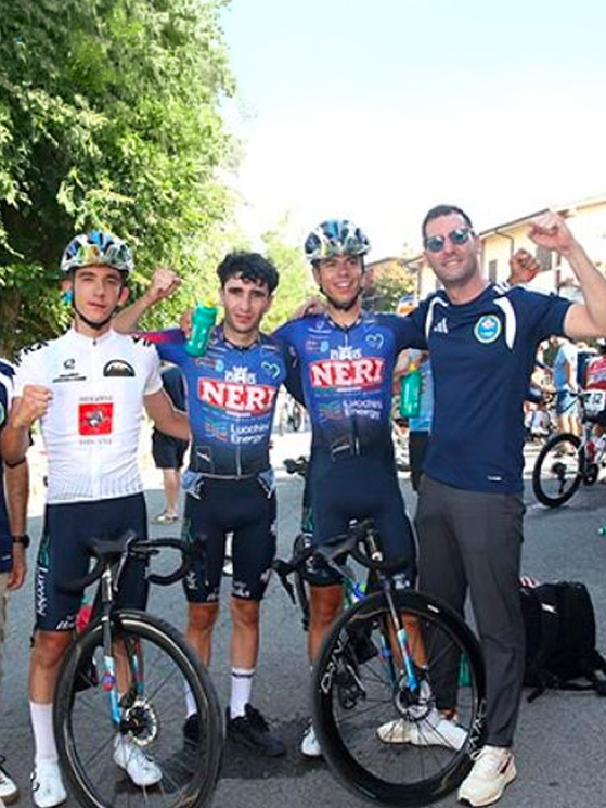Fabio Sabatini è diventato direttore sportivo della Neri Sottoli-Lucchini Energy per sostituire Luca Scinto (foto Rodella)