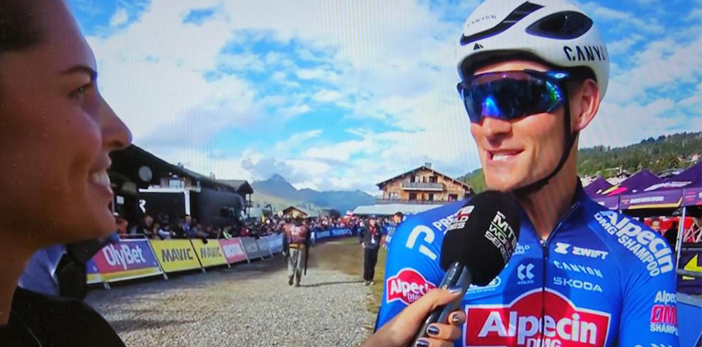 Van der Poel ha preparato il mondiale MTB nei dettagli, rinunciando all'attività post Tour e dedicandosi solo alla MTB