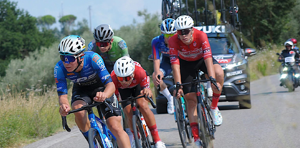 Per il pugliese Dell'Olio si profila un intenso finale di stagione con un occhio poi al ciclocross (foto Tesi)