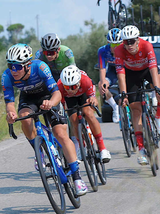 Per il pugliese Dell'Olio si profila un intenso finale di stagione con un occhio poi al ciclocross (foto Tesi)