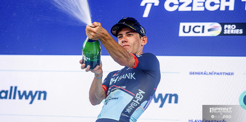 Fancellu ha centrato la sua prima vittoria da pro' conquistando la quarta e ultima tappa del Czech Tour