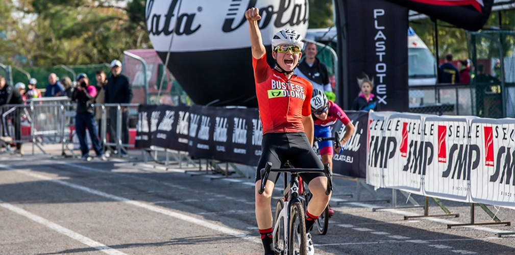 Ferro abbina la strada al ciclocross, è stato anche campione italiano Esordienti 2° anno (foto Billiani)