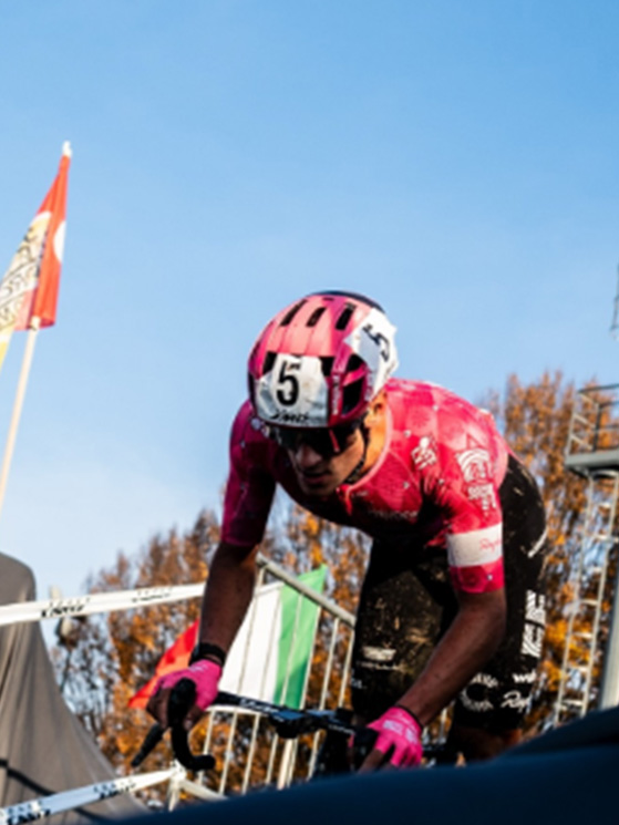 Agostinacchio, come suo fratello, abbinerà la strada al ciclocross, ma la loro prossima stagione sui prati è ancora in forse
