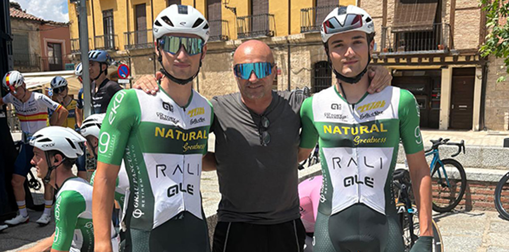Tris di Garzelli: Marco, papà Stefano e Luca. Entrambi i fratelli corrono per la Natural Greatness-Rali-Alè