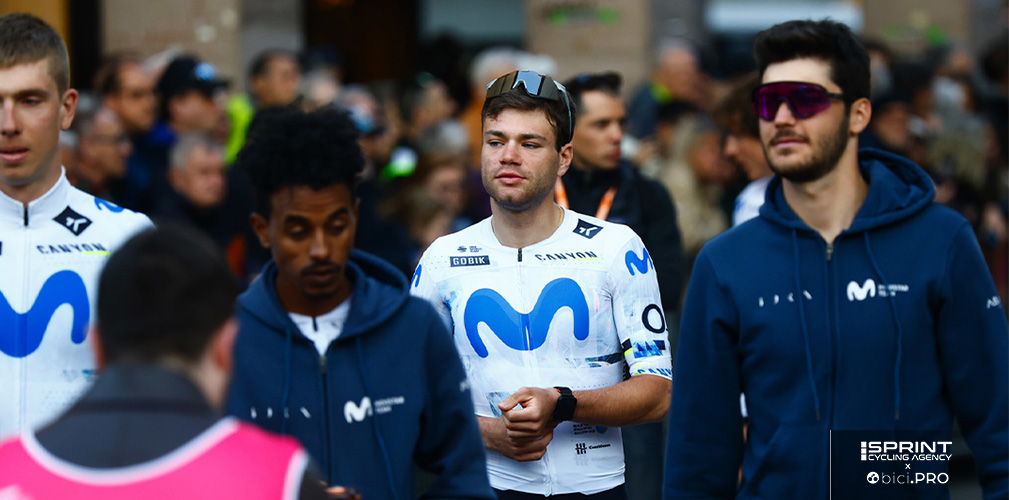 Milesi chiude 3 anni alla Movistar, senza successi (almeno finora) e passa alla Soudal per le corse d'un giorno