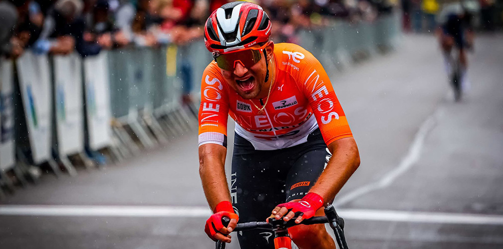 Milesi sta disputando un bel 2026 con podi e prestazioni su percorsi meno adatti a lui. Ora correrà l'Avenir col suo team (foto FG Photos)