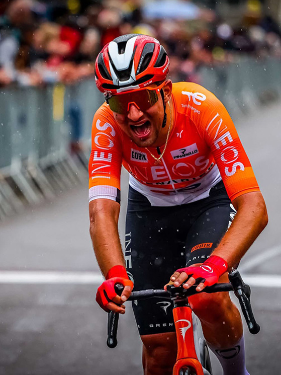 Milesi sta disputando un bel 2026 con podi e prestazioni su percorsi meno adatti a lui. Ora correrà l'Avenir col suo team (foto FG Photos)