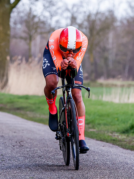 Quest'anno Milesi ha vinto la crono all'Olympia's Tour e disputerà la crono mondiale U23 in Canada (foto WB Focus)