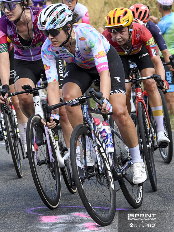 Paladin ha disputato tutte le edizioni del Tour Femmes in supporto a Niewiadoma. Non hanno rimorsi per il secondo posto finale
