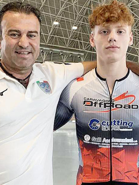 Filippo Cusumano insieme a Quaranta. Per lui doppio podio a Cottbus