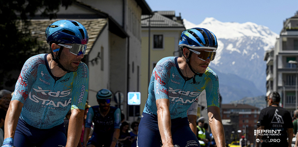 Scaroni con Ulissi. Entrambi puntano alle classiche italiane per guadagnarsi la convocazione azzurra