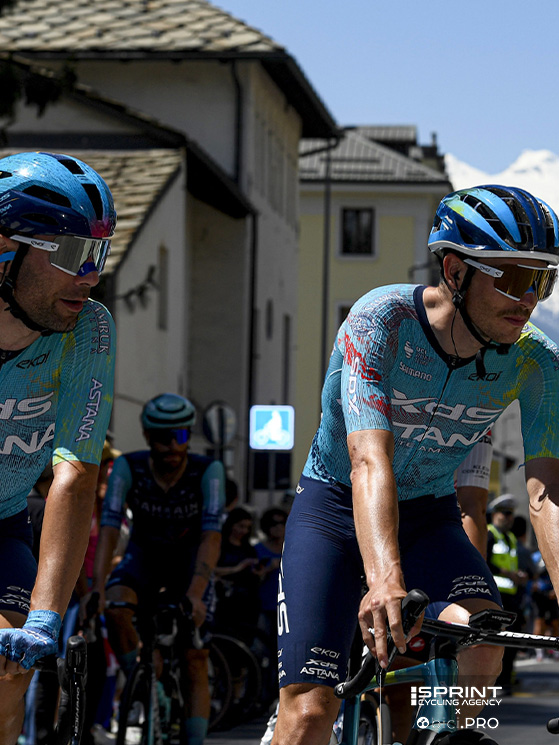Scaroni con Ulissi. Entrambi puntano alle classiche italiane per guadagnarsi la convocazione azzurra