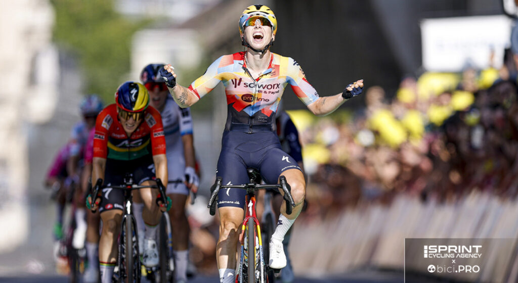 Wiebes domina anche il difficile traguardo del Tour Femmes a Losanna, cogliendo la vittoria 132 in carriera