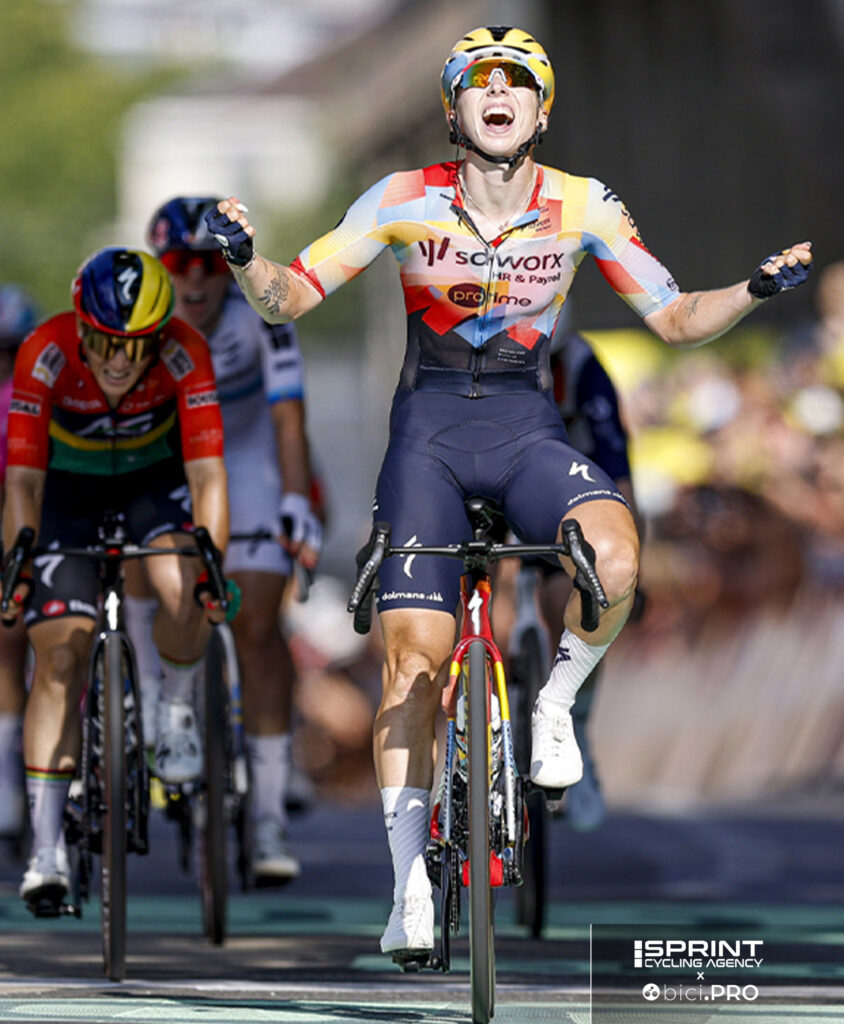 Wiebes domina anche il difficile traguardo del Tour Femmes a Losanna, cogliendo la vittoria 132 in carriera