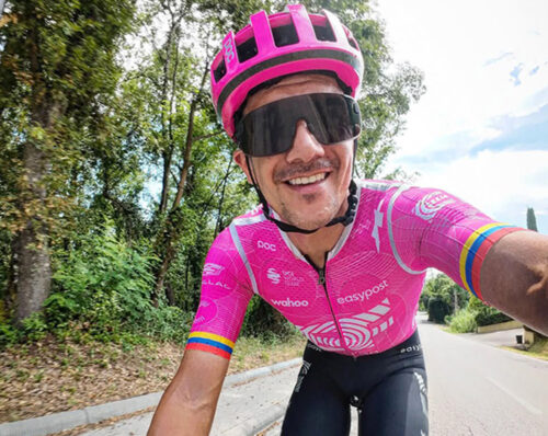 Richard Carapaz, giugno 2026, allenamenti in Toscana con Michele Bartoli