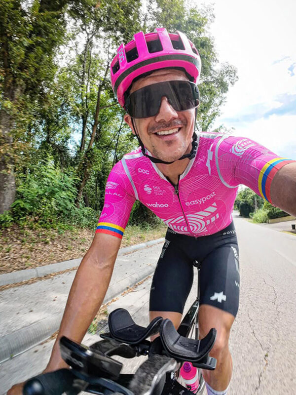 Richard Carapaz, giugno 2026, allenamenti in Toscana con Michele Bartoli