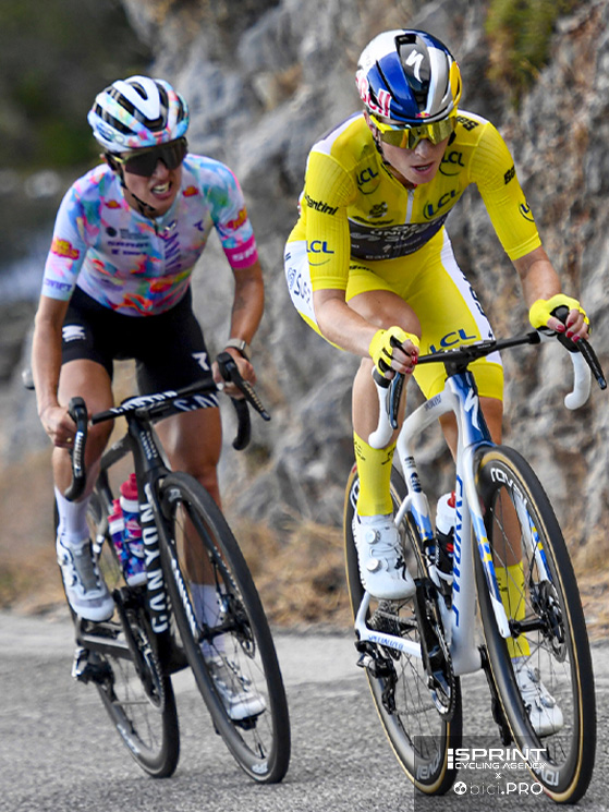 Vollering ha deciso che avrebbe vinto l'ultima tappa del Tour per zittire Niewiadoma e rendere giustizia alla compagna Gery