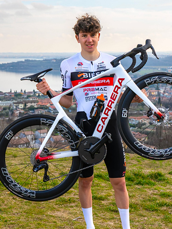 EthicSport è partner fisso della Biesse-Carrera, continental italiana che ha lanciato fior di professionisti