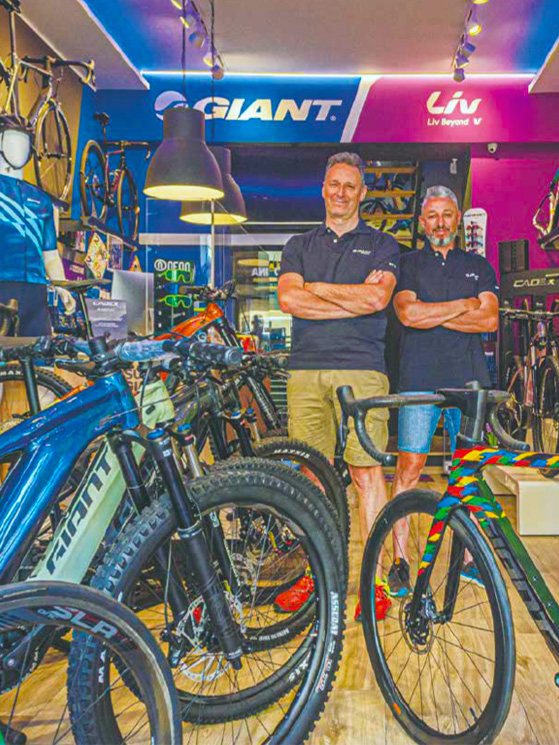 Enzo e Salvatore Fortuna sono l'anima di Sud Service Bike: i loro primi passi con Giant furono direttamente con la sede olandese
