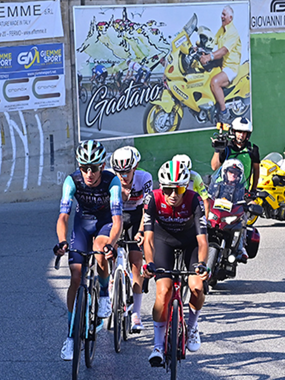 Jackowiak è stato capace di andarein fuga nei giri di pianura e di continuare con ul suo passo vincente (Photo Zannoni)