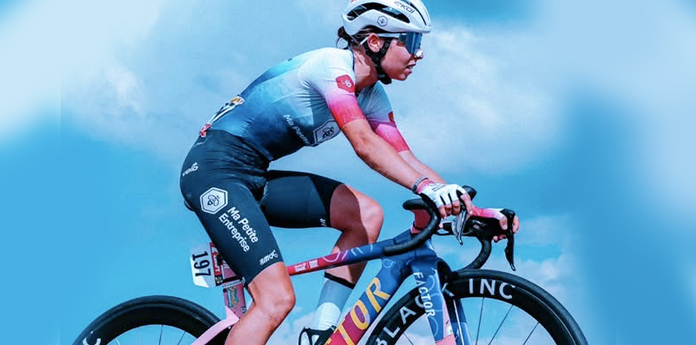 Océane Mahé, sfoggia la nuova livrea Factor al Tour