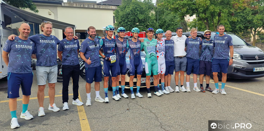 Tour de l'Avenir, Thomas Capra, maglia verde, Team Bahrain Victorious