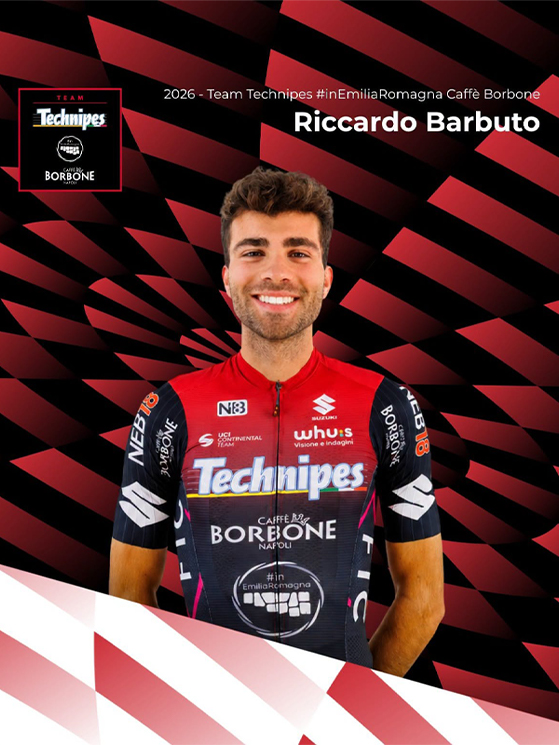 Riccardo Barbuto correrà da stagista con la Technipes #InEmiliaRomagna fino a fine stagione