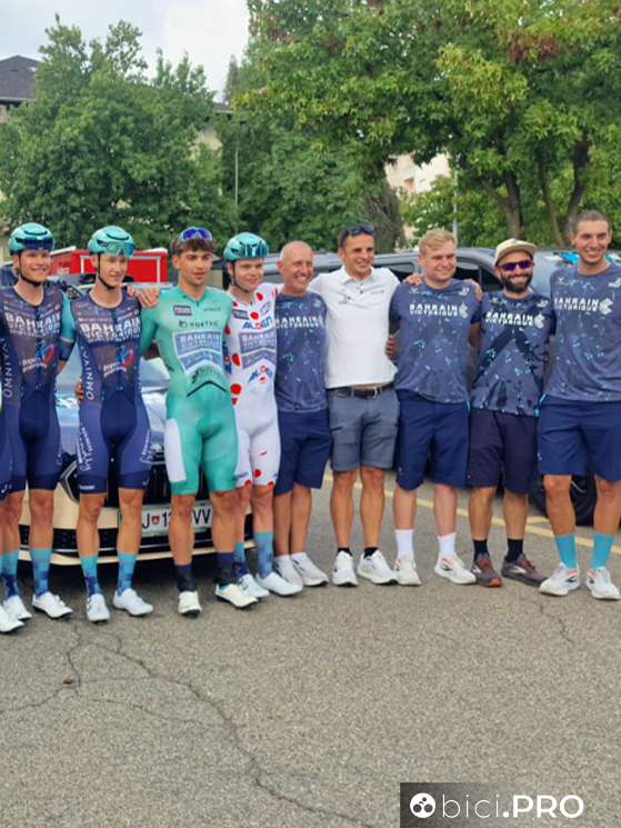 Tour de l'Avenir, Thomas Capra, maglia verde, Team Bahrain Victorious