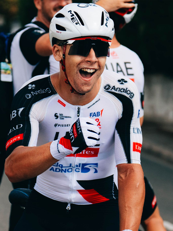 Tour de l'Avenir 2026, tappa tre, Davide Stella, UAE Team Emirates Gen Z (foto Jolypics-Tour de l'Avenir)