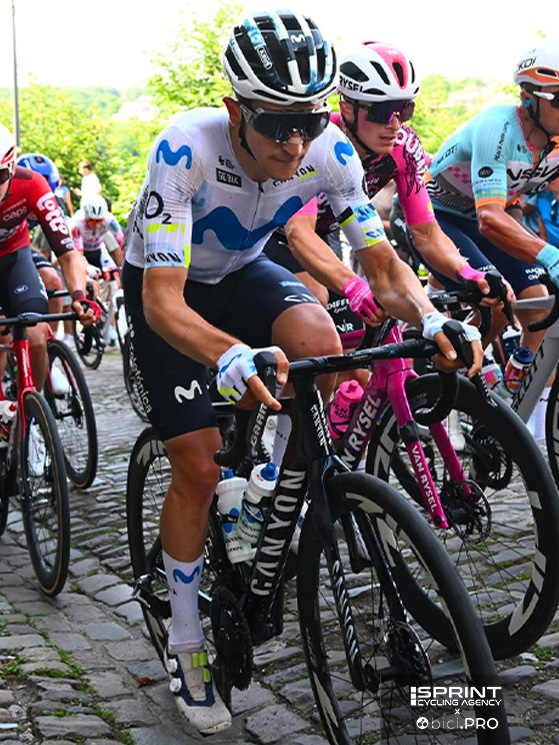Al Tour de Wallonie di giugno, Proietti Gagliardoni ha colto il 15° posto nella classiifica dei giovani