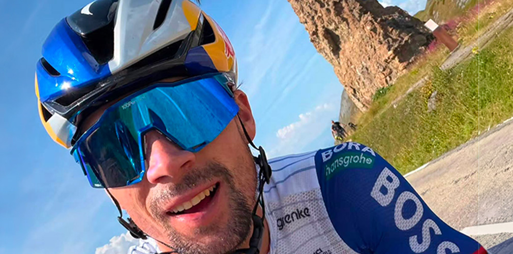 Primoz ha ripreso gli allenamento sulle strade in quota dell'Iseran: non poteva mancare alla “sua” Vuelta (immagine Instagram)