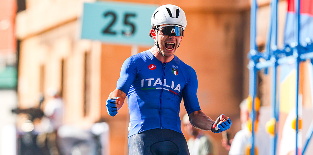 La vittoria nella prova in linea dei Giochi del Mediterraneo è la settima nel 2026 di Dati (Foto Mattia Martegani/CONI)