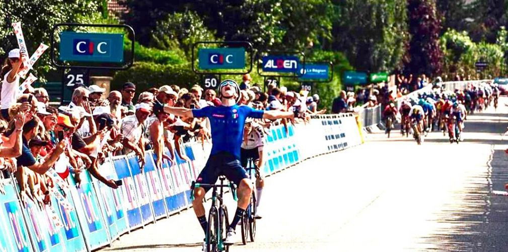 La vittoria di tappa al Tour de l'Avenir è stato un primo salto di qualità. La Francia era già nel suo destino