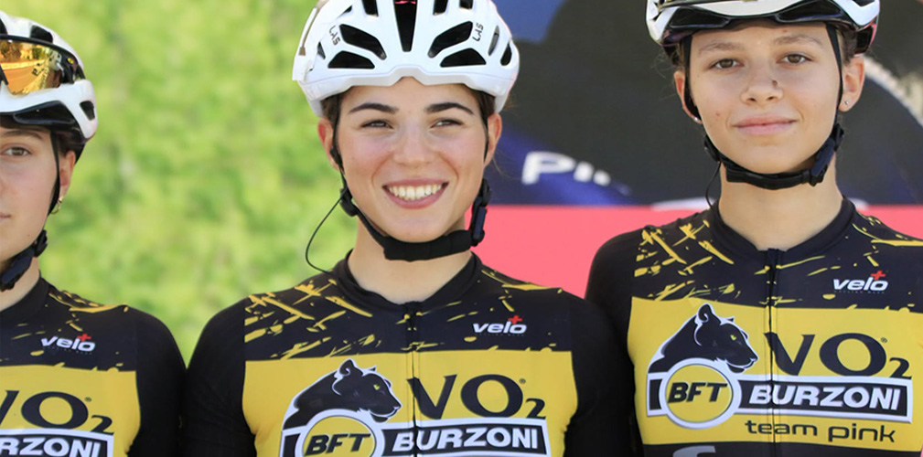 Martina Orsi ha contribuito alla vittoria della gemella Alessia a Valdobbiadene, chiudendo quarta (foto Ossola)