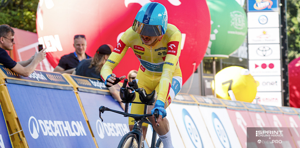 Scaroni è rientrato alle gare dopo il Tour de Pologne, in cui è stato leader fino all'ultima tappa dimostrando di andare sempre forte
