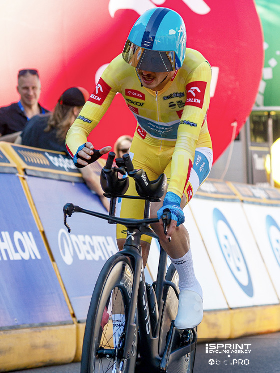 Scaroni è rientrato alle gare dopo il Tour de Pologne, in cui è stato leader fino all'ultima tappa dimostrando di andare sempre forte
